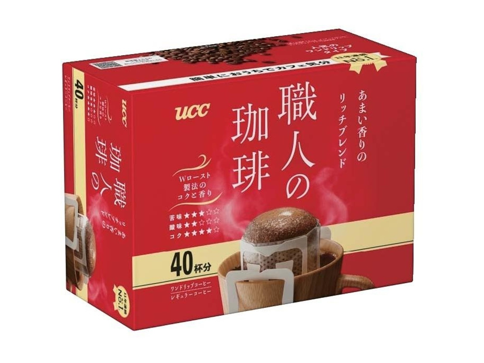 UCC 職人の珈琲 ドリップコーヒーあまい香りのリッチブレンド 1箱(7g