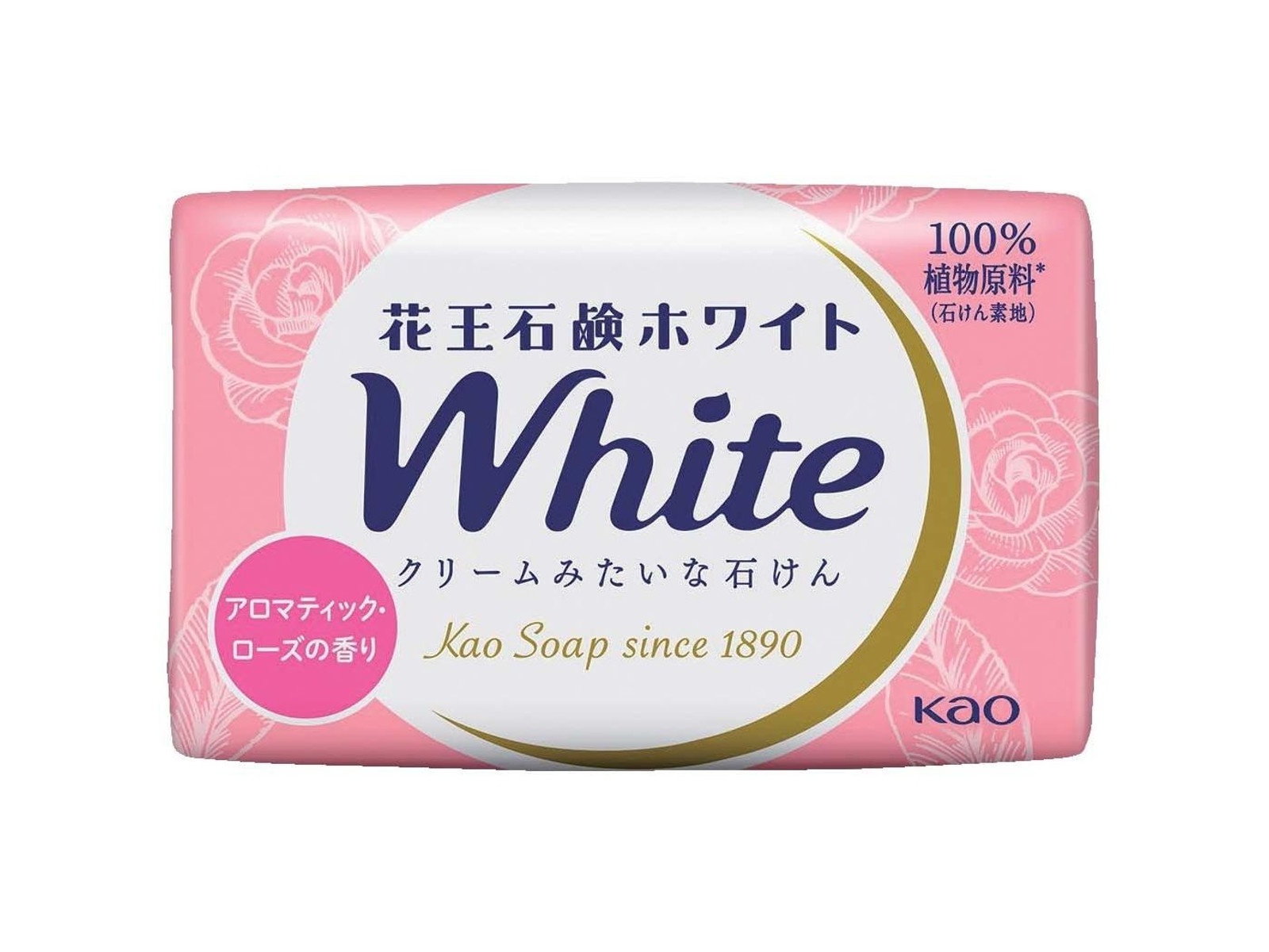 花王 ホワイト 普通サイズ アロマティックローズの香り 85g（標準重量
