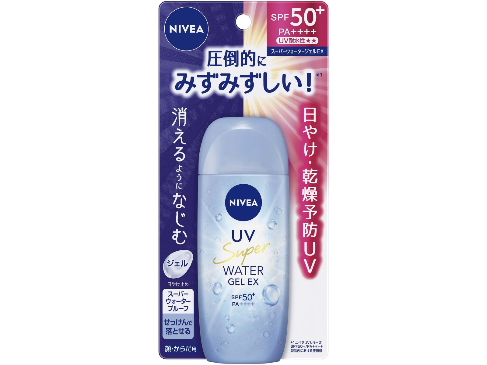 花王 ニベアUV ウォータージェルEX 80g| コープこうべネット