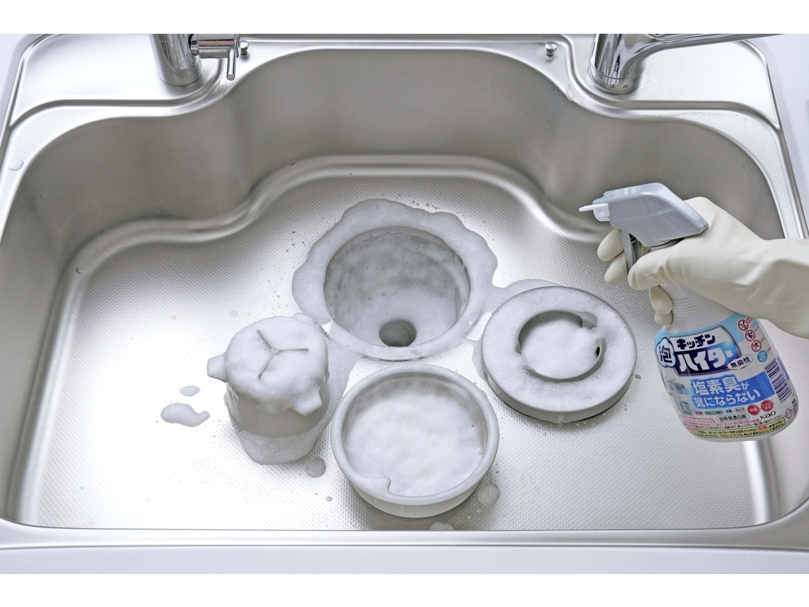 花王 キッチン泡ハイター 無臭性 つけかえ用 400ml| コープ