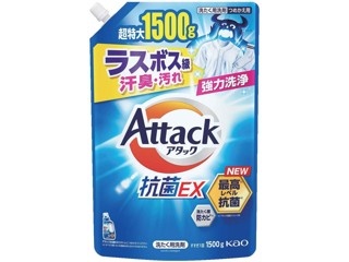 花王 アタック抗菌EX 部屋干し用 つめかえ用 850g | コープこうべネット