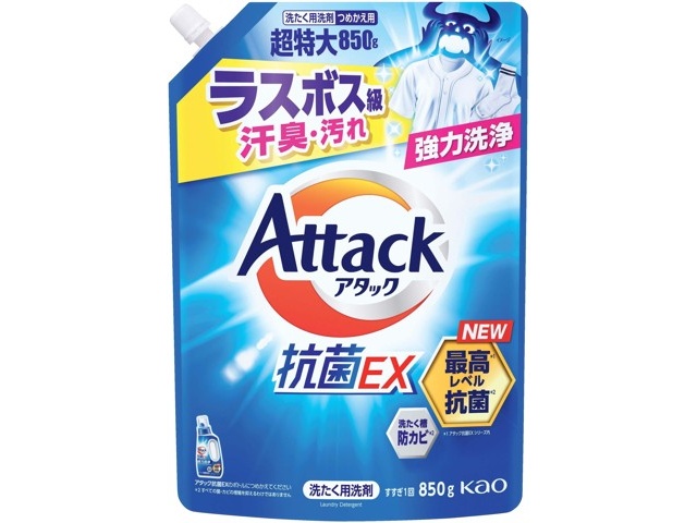 花王 アタック抗菌EX つめかえ用 850g | コープこうべネット