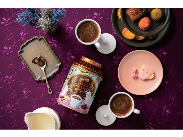 片岡物産 バンホーテン ホットチョコレート リミテッド缶 150g| コープ