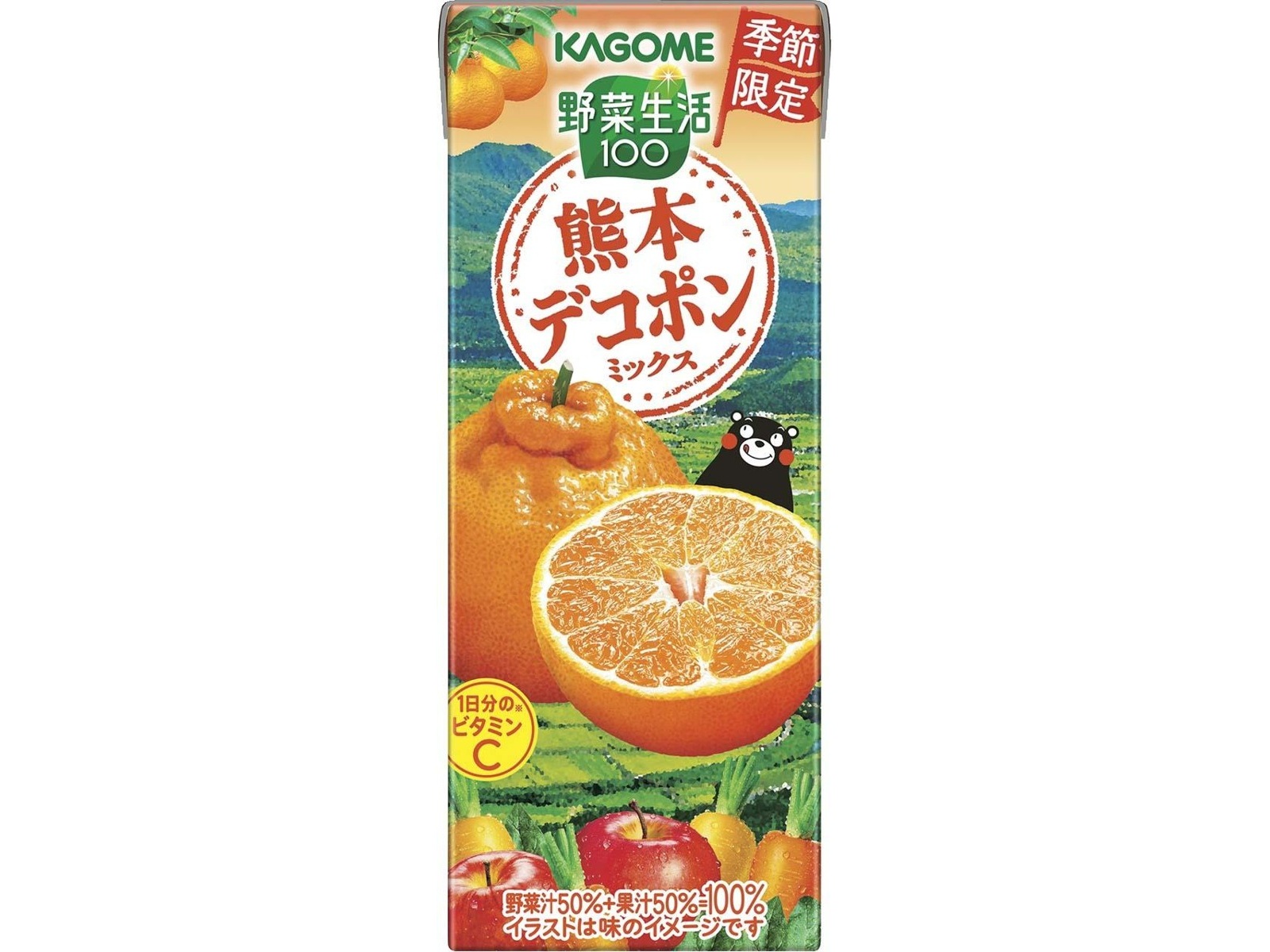 カゴメ 野菜生活100熊本デコポンミックス 195ml×12本組| コープこうべ