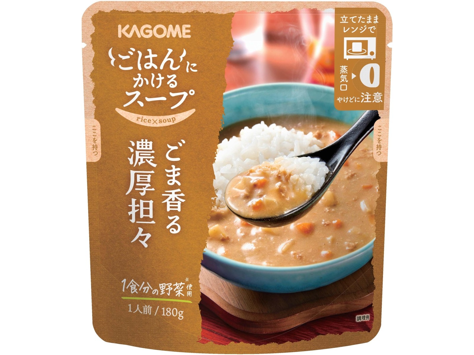 カゴメ ごはんにかけるスープごま香る濃厚担々 180g | コープ