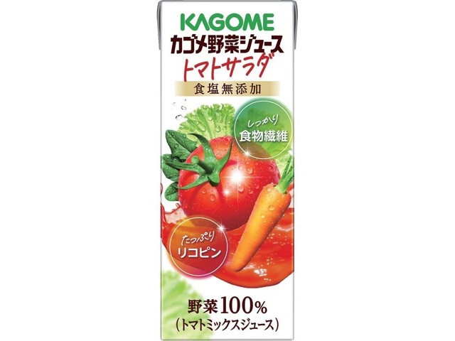 カゴメ 野菜ジューストマトサラダ 200mlx12本組| コープこうべネット