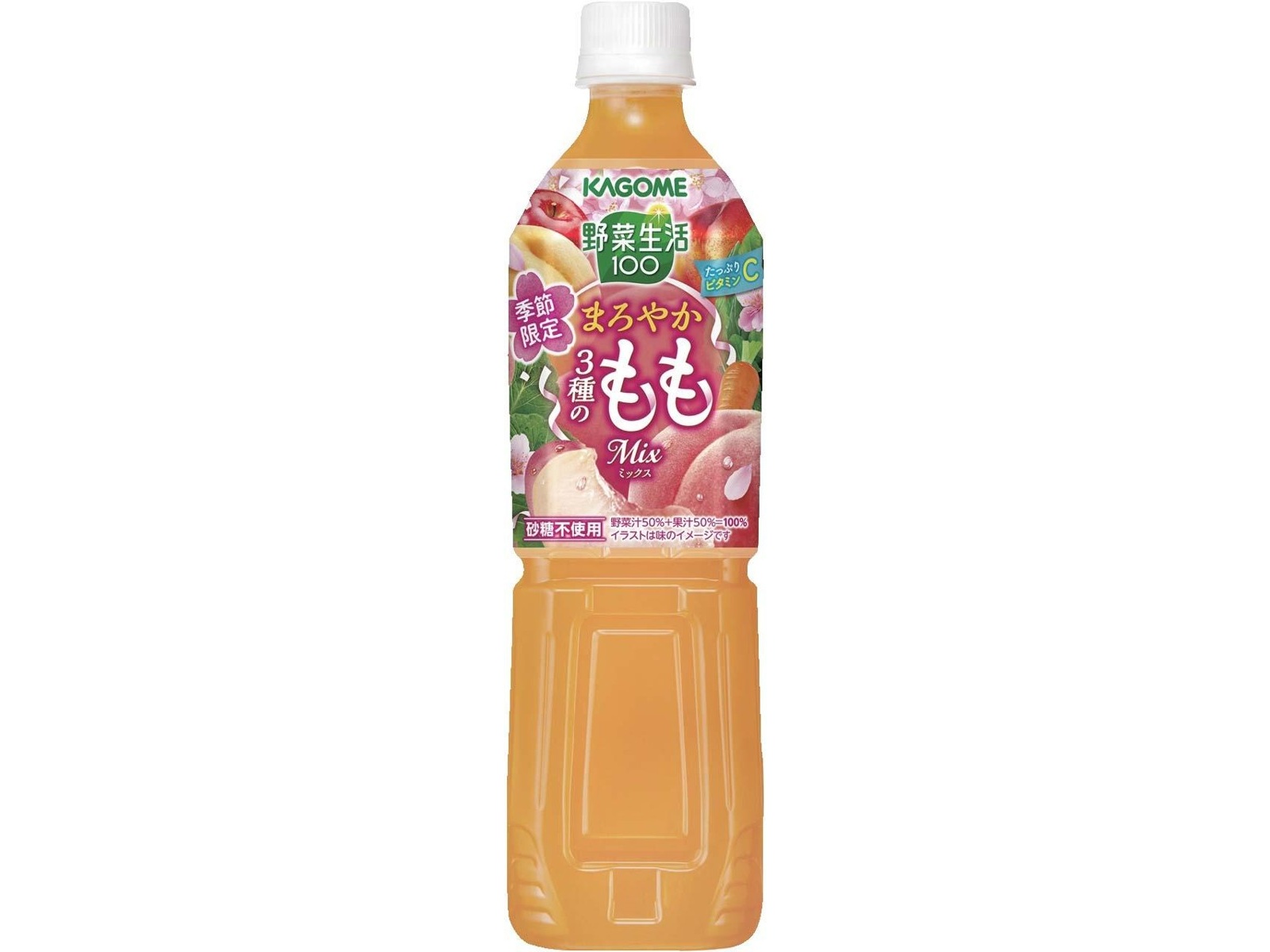 カゴメ 野菜生活100まろやか3種のももミックス 720ml | コープ