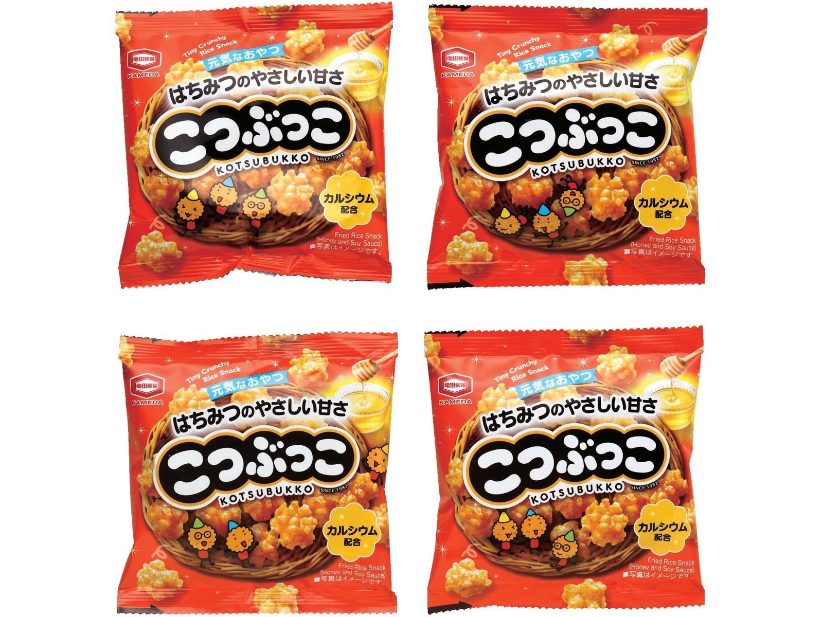 亀田製菓 こつぶっこ 15g×4連 | コープこうべネット
