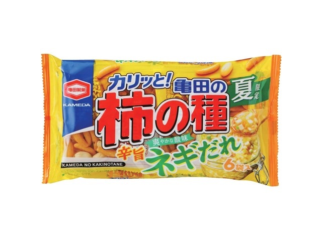 亀田製菓 亀田の柿の種 辛旨ネギだれ 164g(6袋入 亀田製菓 亀田の柿の種 辛旨ネギだれ 164g(6袋入
