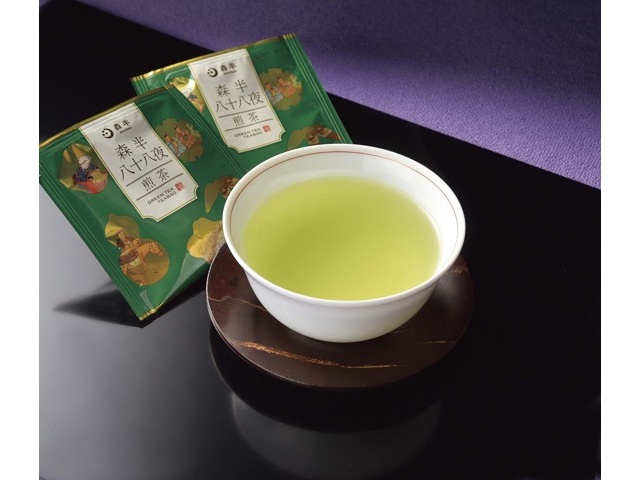G-111・ニ】蘭字缶・フジヤマ 特上煎茶 200g