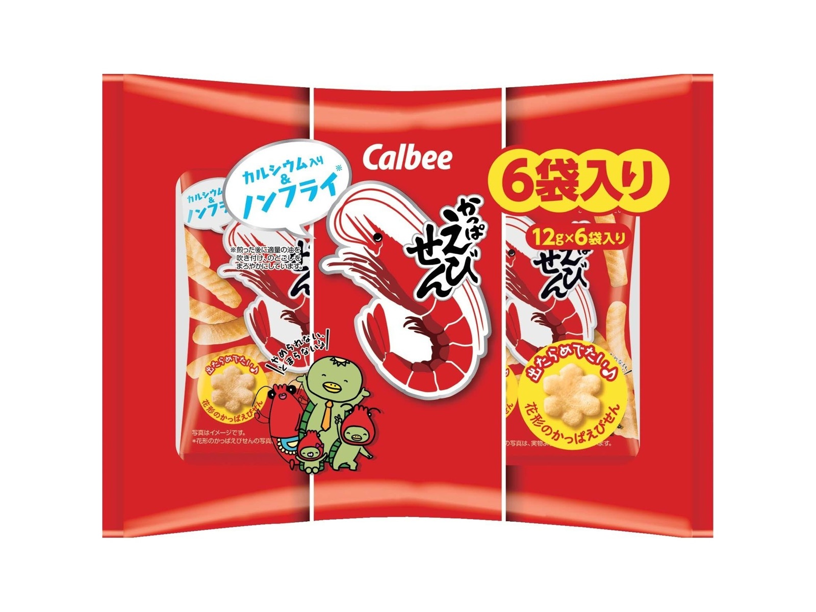 カルビー かっぱえびせん 12g×6袋入| コープこうべネット