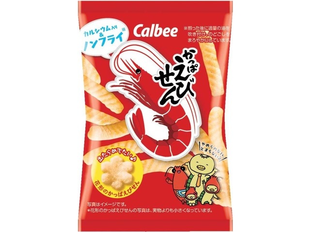 カルビー かっぱえびせん 前掛け １枚 カルビー かっぱえびせん6P 72g 12コ入り 2025/08/25発売