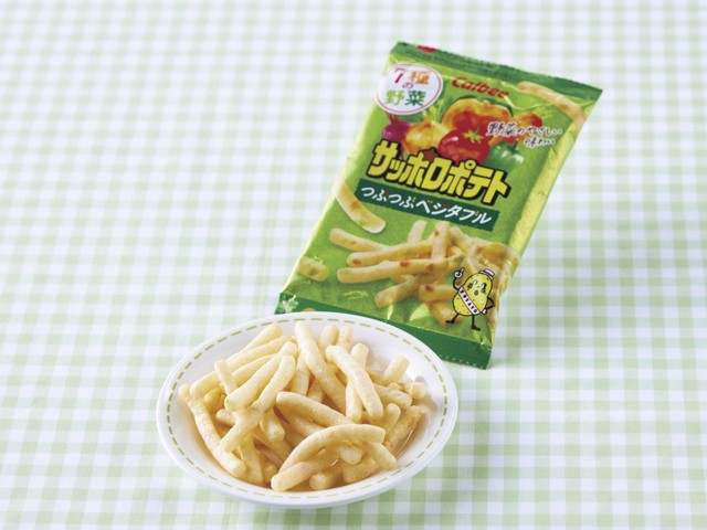 カルビー サッポロポテトつぶつぶベジタブルミニ 9g×4連| コープ