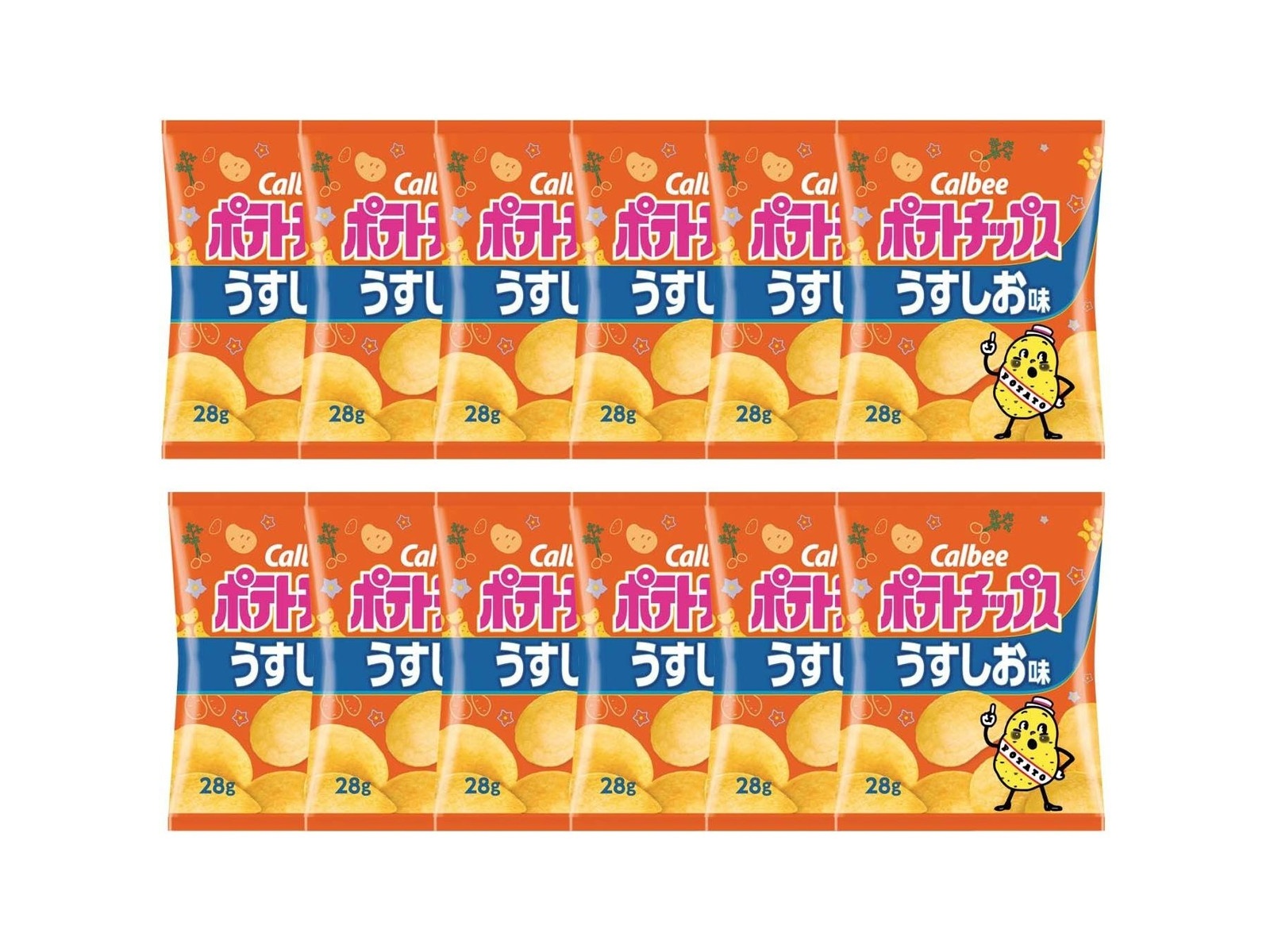 カルビー ポテトチップスうすしお味 1箱（28g×12袋入） | コープこうべ