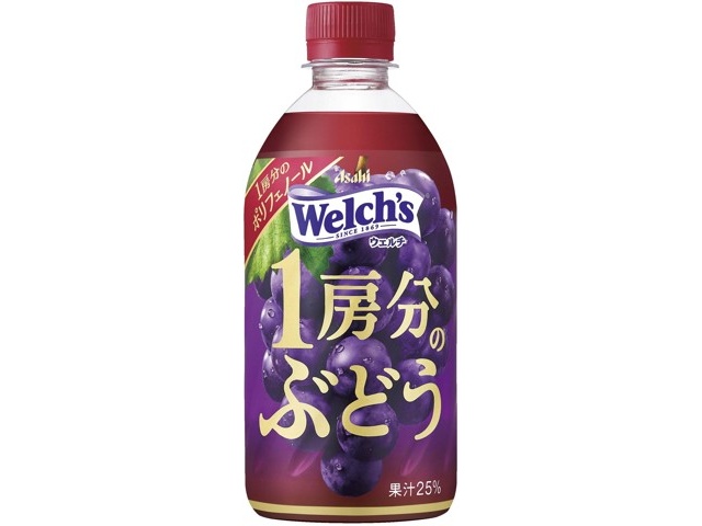 アサヒ Welch's1房分のぶどう 470ml| コープこうべネット