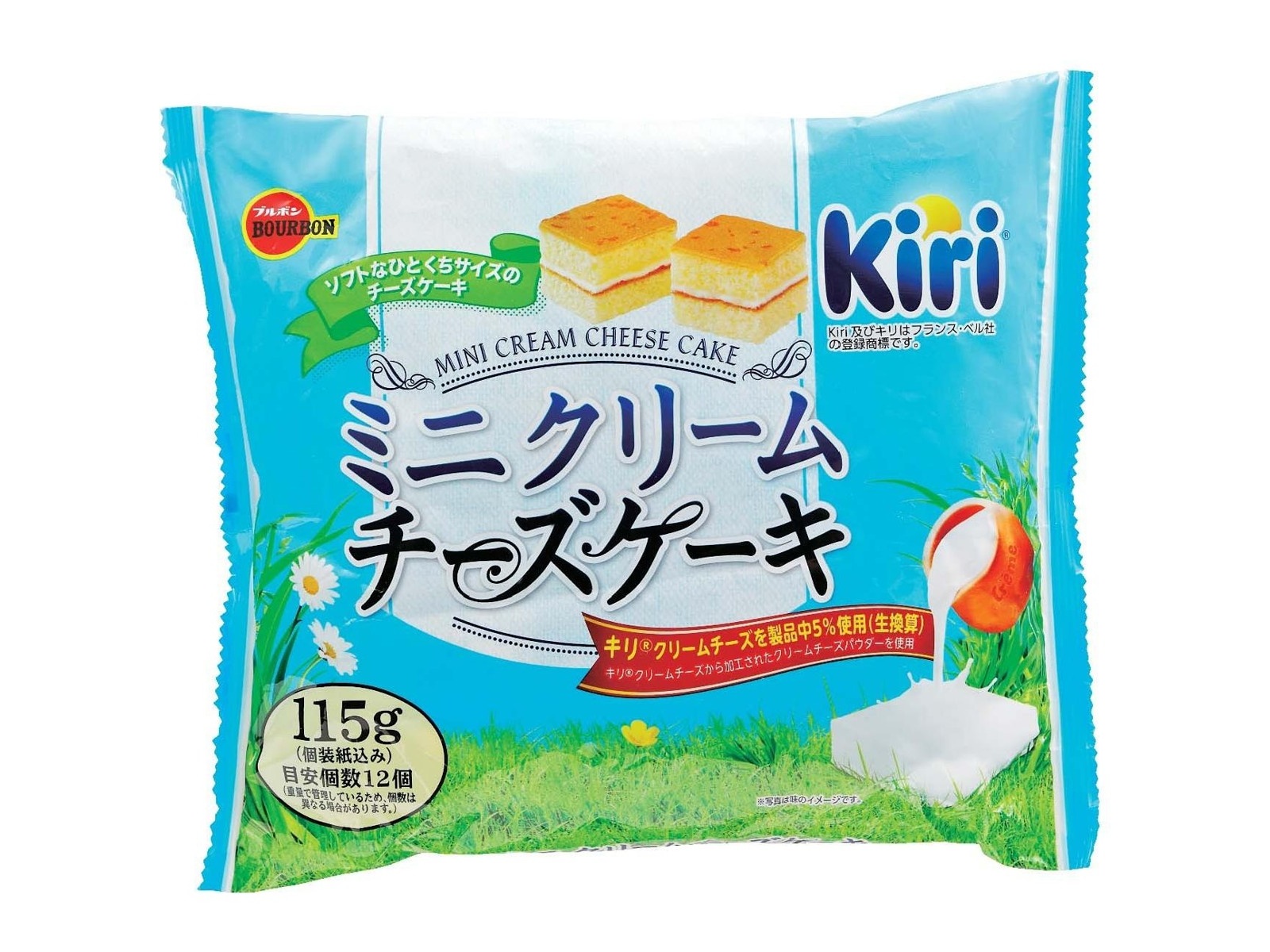 ブルボン ミニクリームチーズケーキ 115g(個包装込み）| コープ