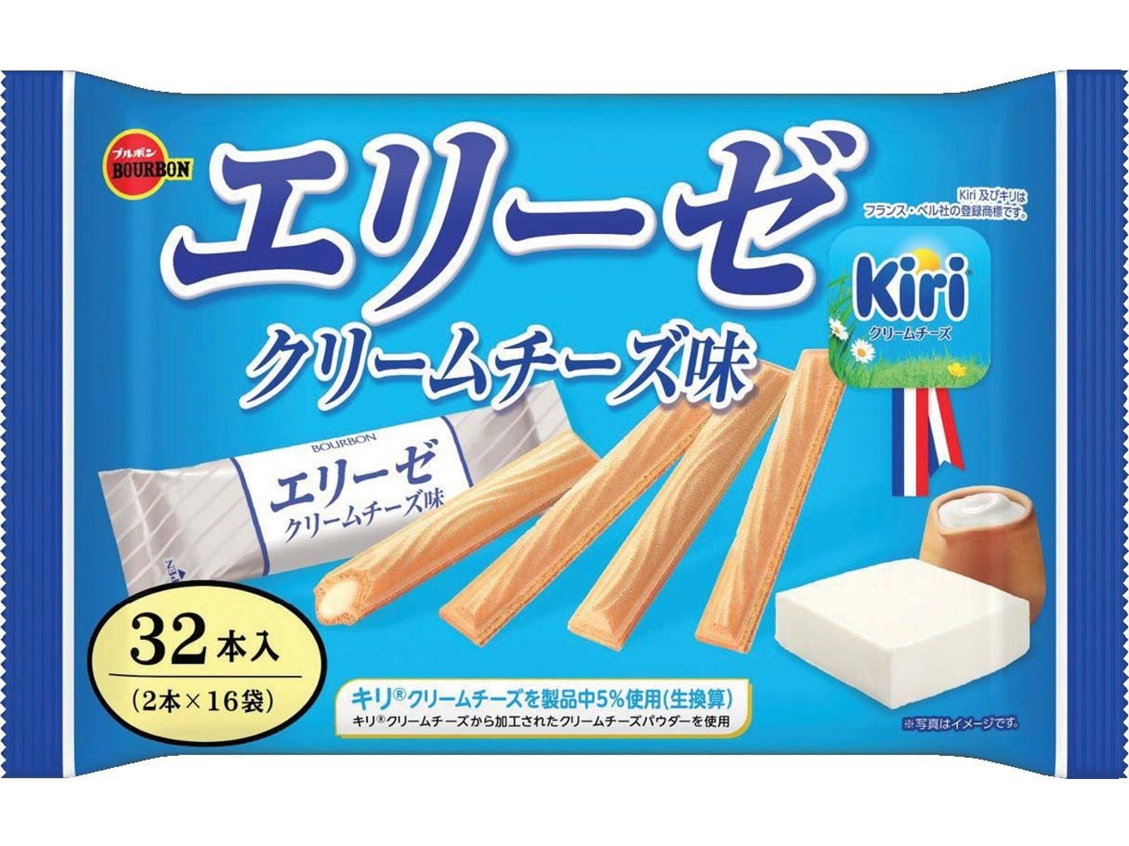 ブルボン エリーゼクリームチーズ味 32本入| コープこうべネット