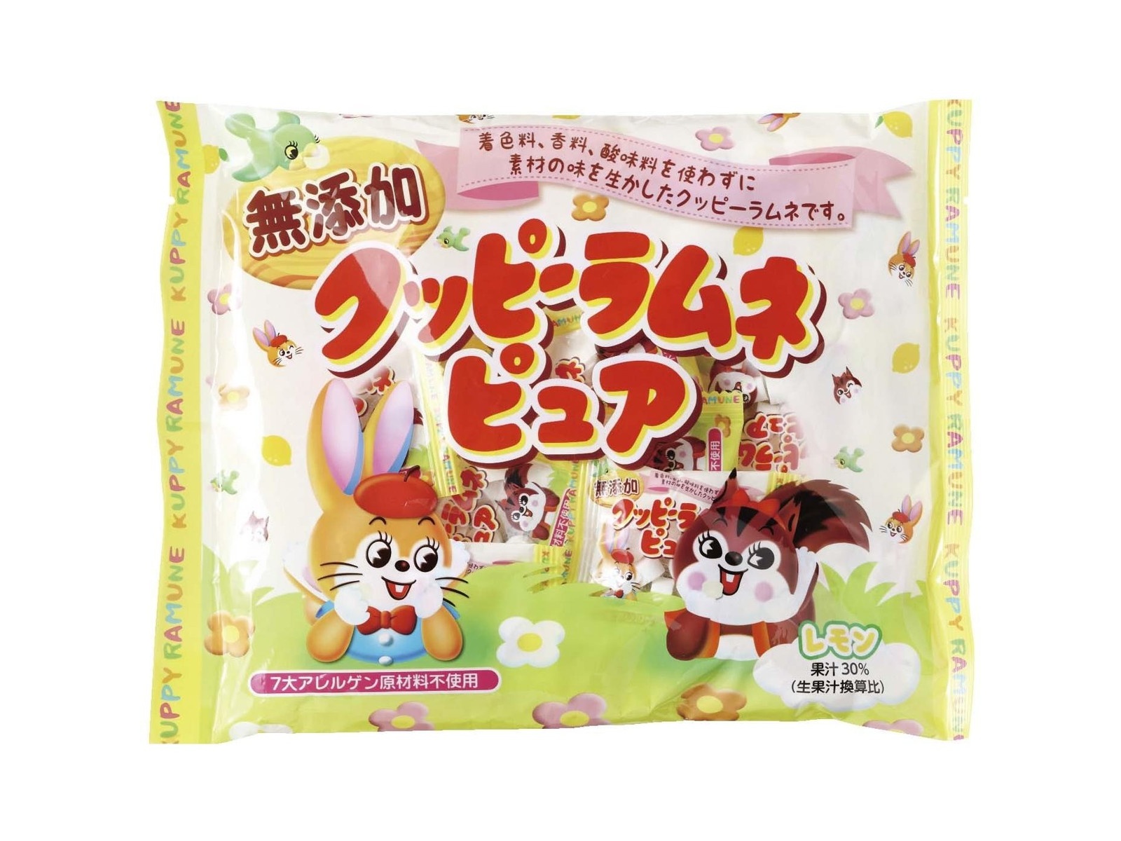 カクダイ製菓 無添加クッピーラムネピュア 92g（23袋入）| コープ