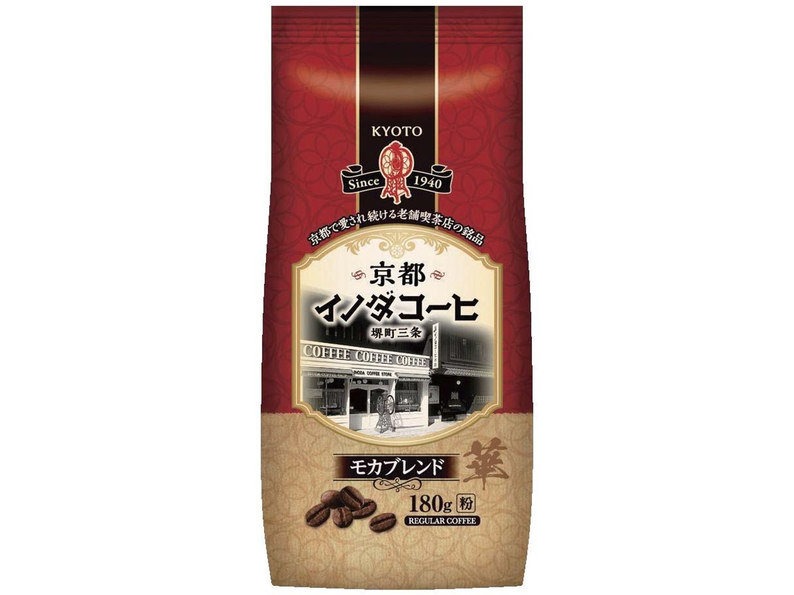 限定セール】キーコーヒー モカブレンド 粉 レギュラーコーヒー 180g