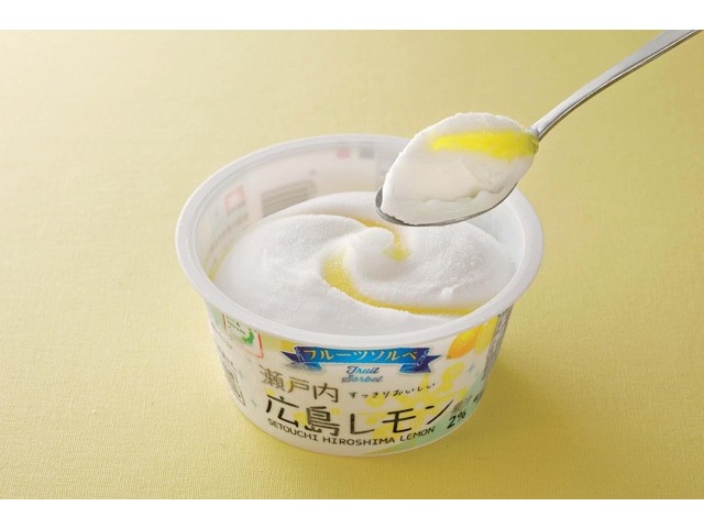 協同乳業×ニッポンエール フルーツソルベ 瀬戸内広島レモン 120ml