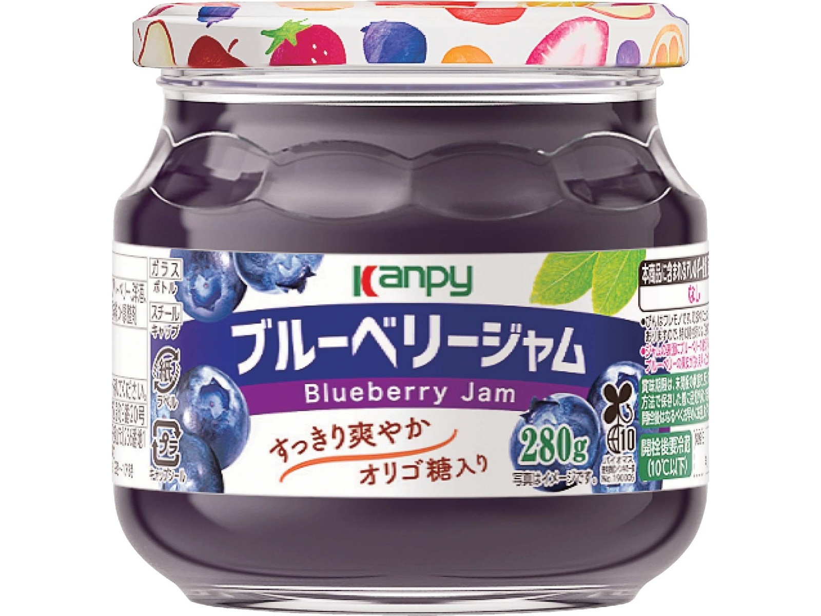カンピー ブルーベリージャム 280g| コープこうべネット