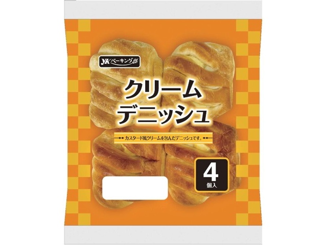 クリームパン様＊オーダー用ページ YKベーキングカンパニー クリームデニッシュ 4コ入| コープ