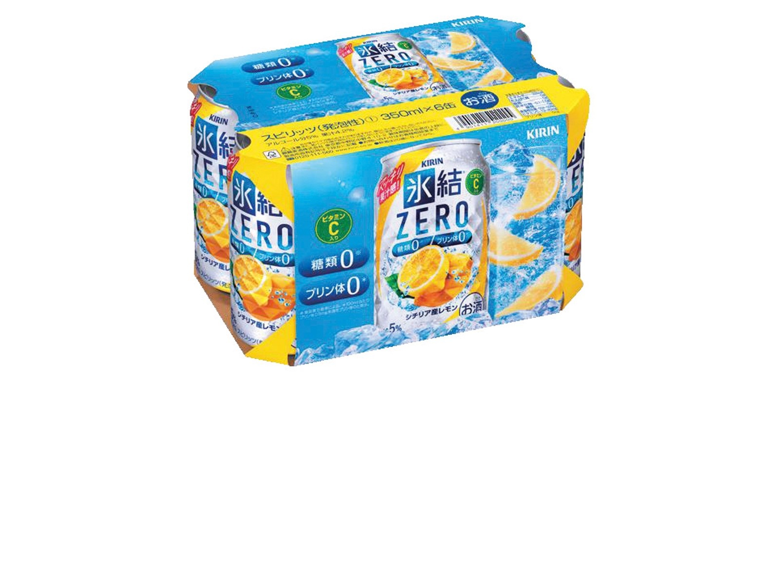 キリン 氷結ZEROレモン 350ml×6缶組| コープこうべネット