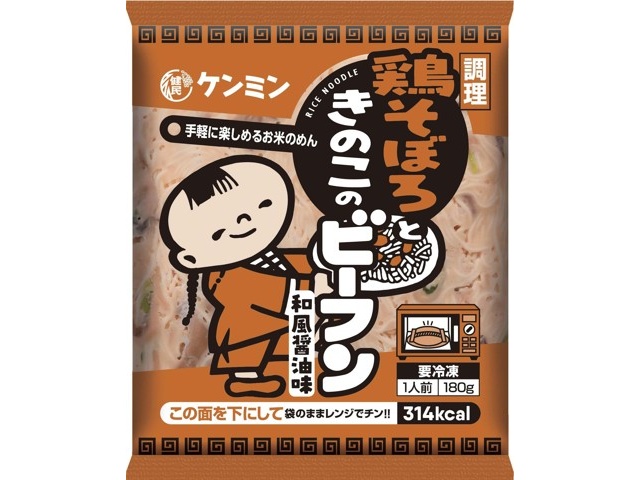 ケンミン 鶏そぼろときのこのビーフン 180g| コープこうべネット