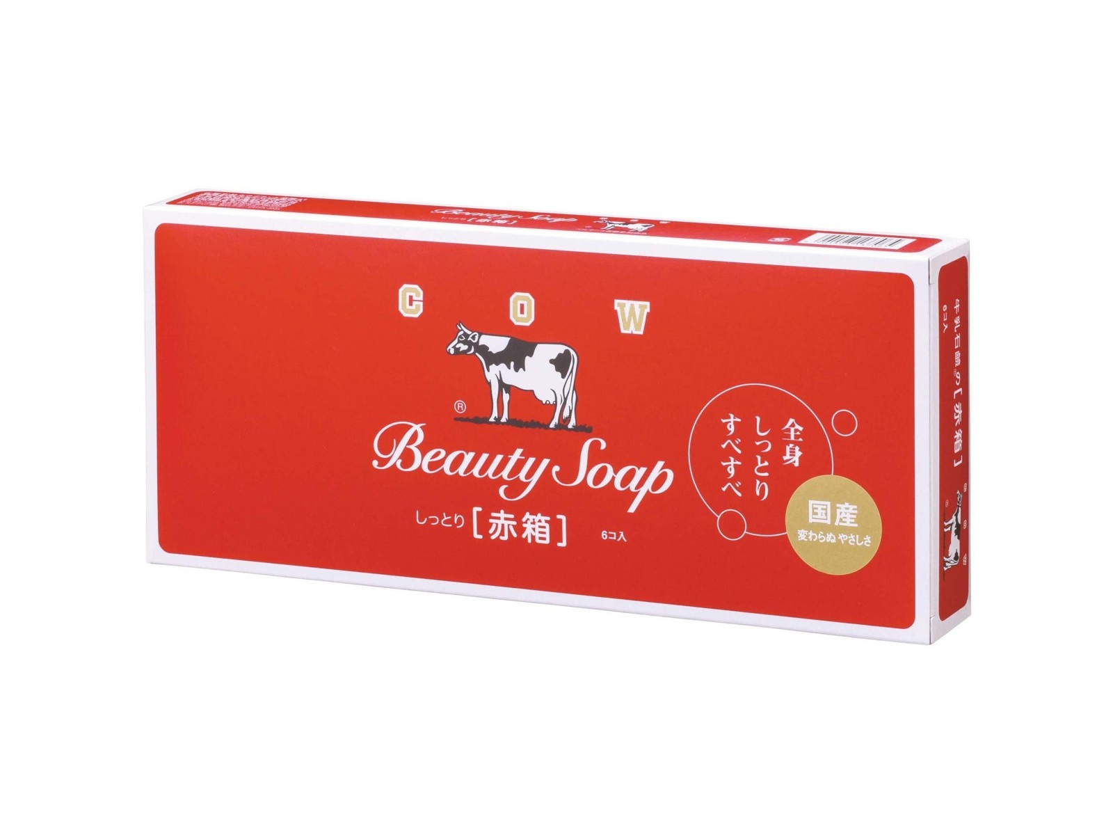 牛乳石鹸 赤箱 1箱（90g（標準重量）×6コ入）| コープこうべネット