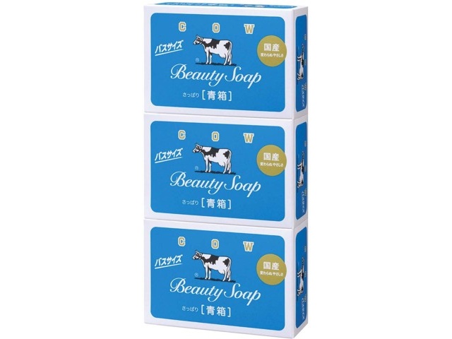 牛乳石鹸 青箱バスサイズ 130g（標準重量）×3コ入| コープこうべ