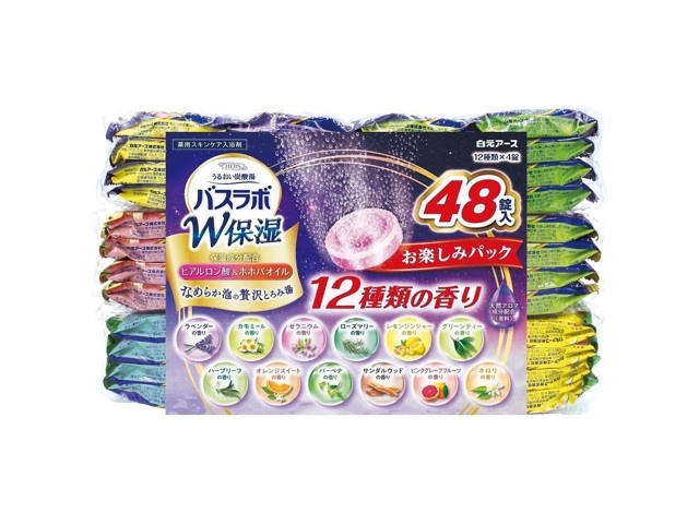 白元アース バスラボお楽しみパックW保湿 48錠入| コープこうべ
