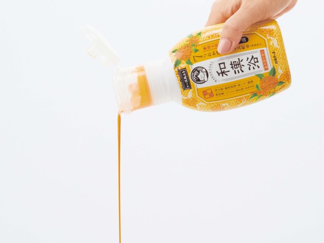 白元アース いい湯旅立ち和漢浴にごり入浴液金木犀の香り 300ml