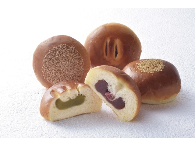 木村屋總本店 彩り五色あんぱん 1袋（5コ入）| コープこうべネット