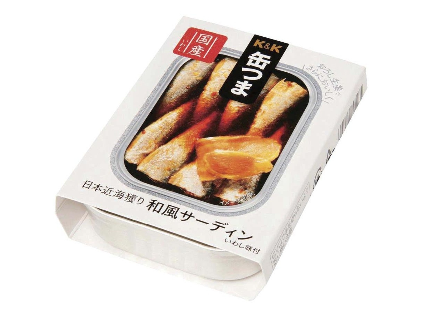 K＆K 缶つま 日本近海獲り和風サーディン 105g（総量）| コープ