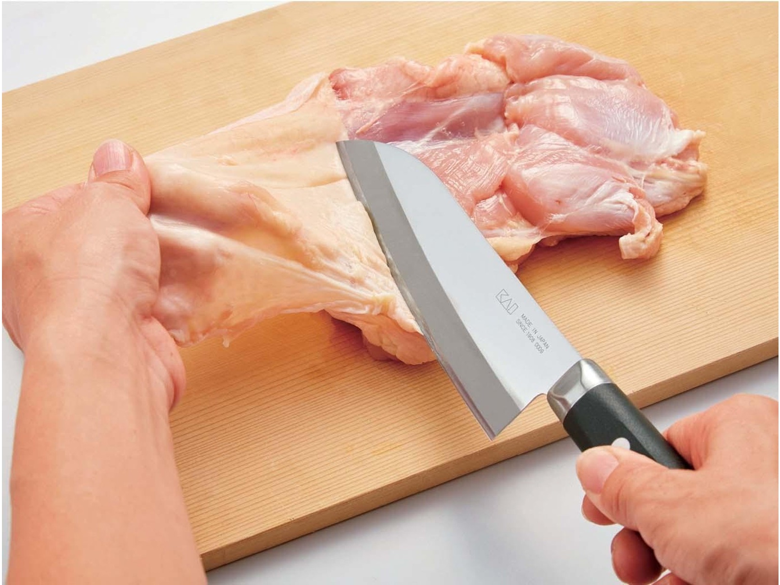 貝印 関孫六 三徳包丁 わかば 1本| コープこうべネット