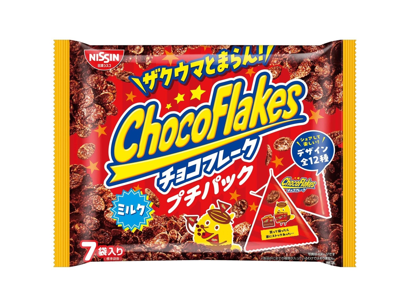 日清シスコ チョコフレークプチパック 12g×7袋入| コープ