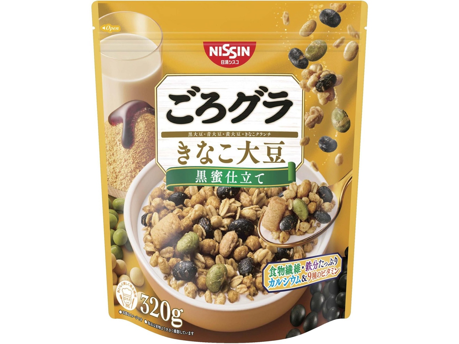 日清シスコ ごろグラ きなこ大豆 320g| コープこうべネット