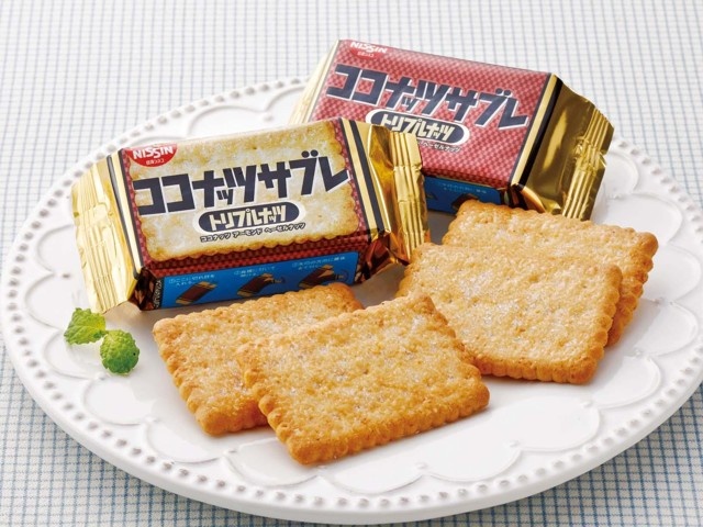 日清シスコ ココナッツサブレトリプルナッツ 16枚（4枚×4袋入