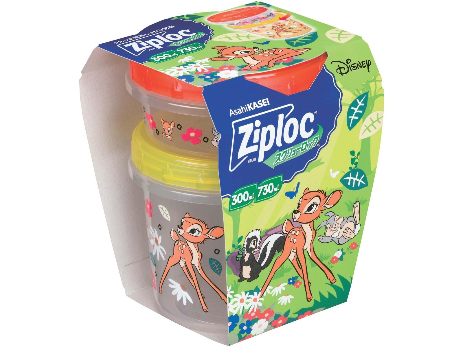 旭化成 ジップロック スクリューロック300ml＆730ml