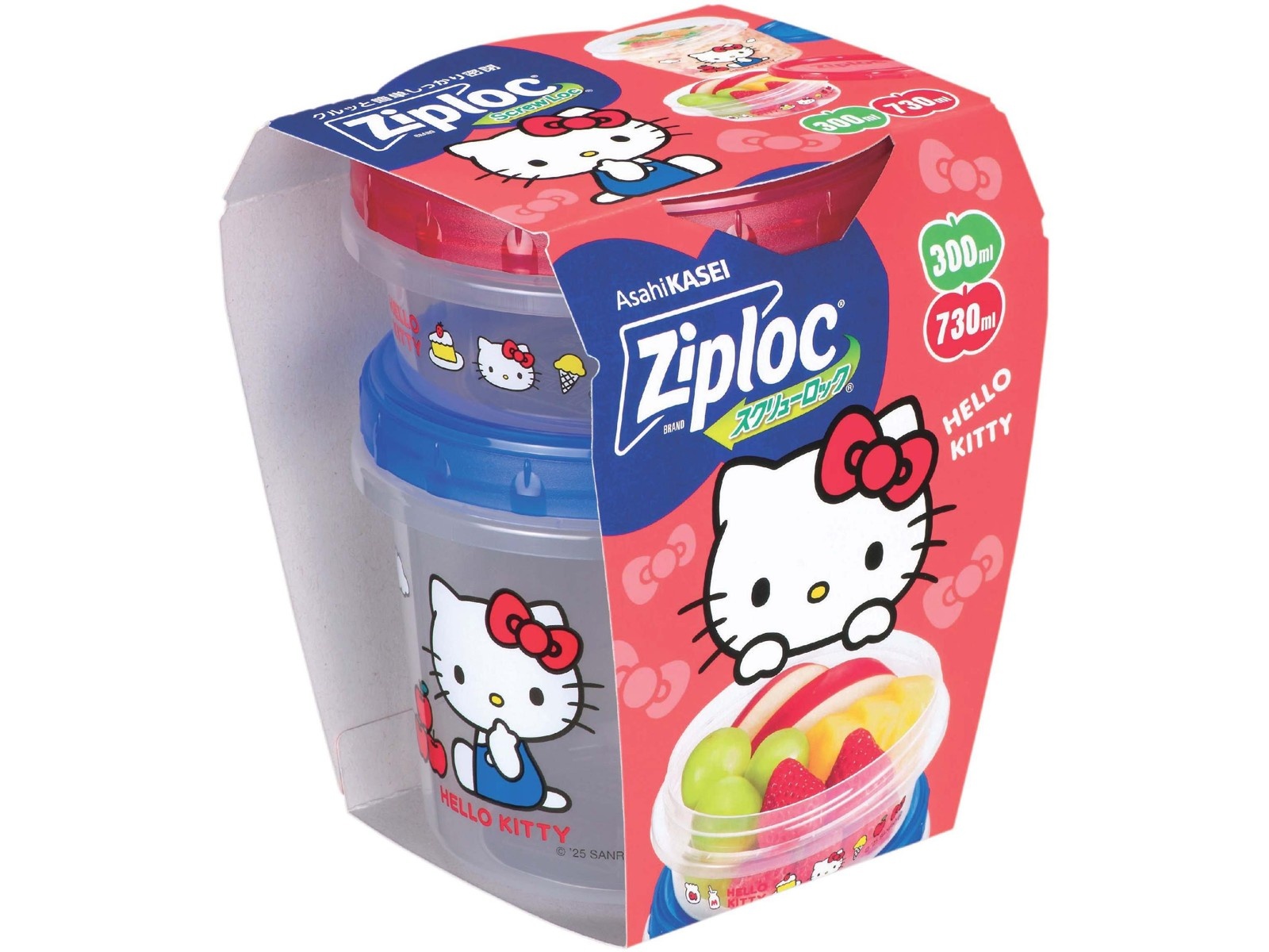 旭化成 ジップロック スクリューロック 300ml ＆ 730ml