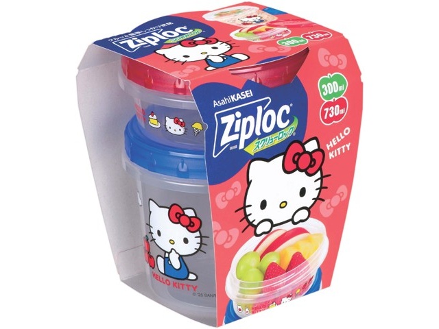 旭化成 ジップロック スクリューロック 300ml ＆ 730ml