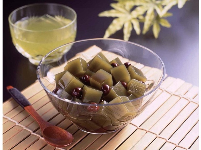 SSK 国産天草使用抹茶豆寒天 230g（総量）| コープこうべネット