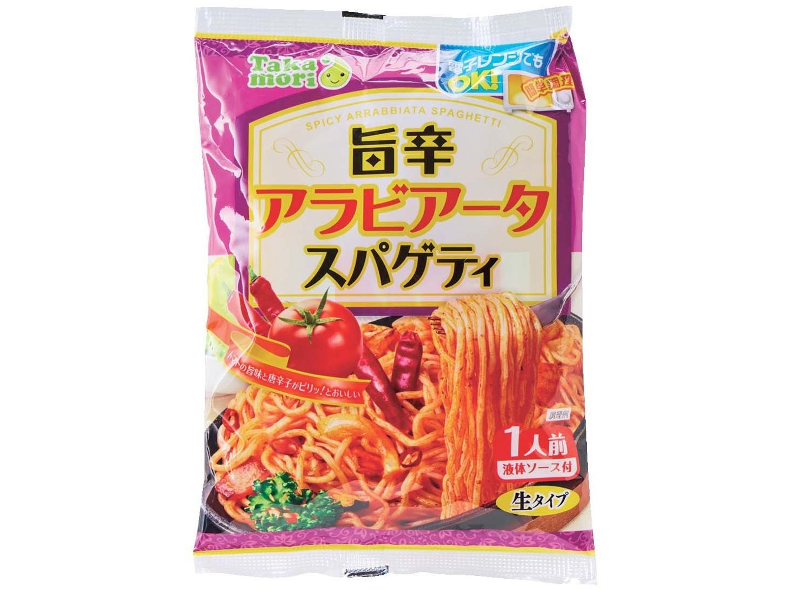 五木食品 タカモリ 旨辛アラビアータスパゲティ 1人前| コープこうべ