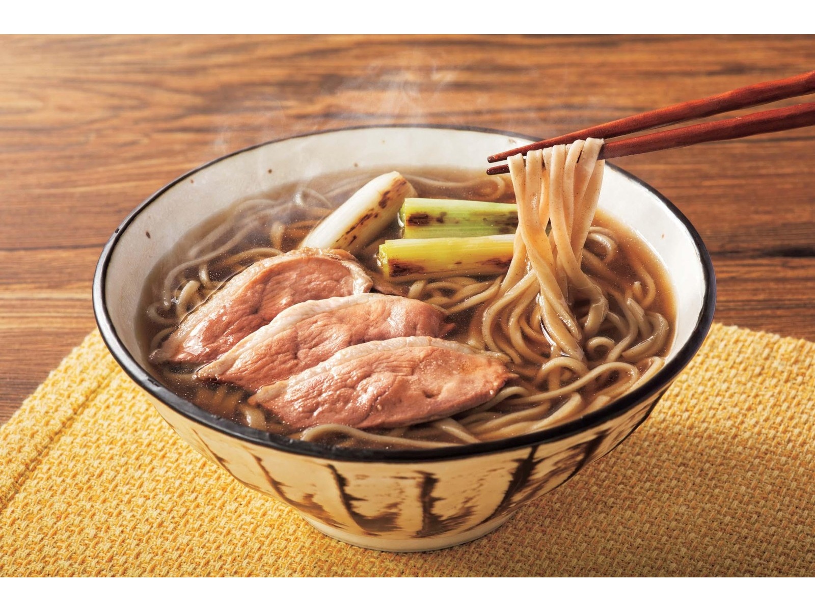 信越明星 信州鴨だし蕎麦 (つゆ付) 2人前(500g) | コープこうべネット