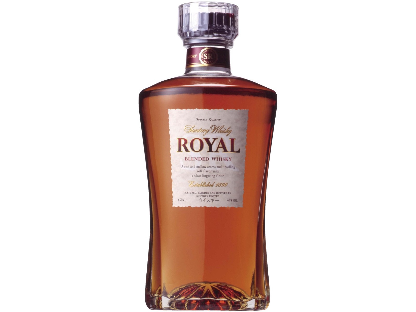 サントリー サントリーウイスキーローヤル スリムボトル 660ml