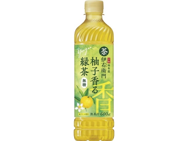 サントリー 伊右衛門 柚子香る緑茶 600ml| コープこうべネット