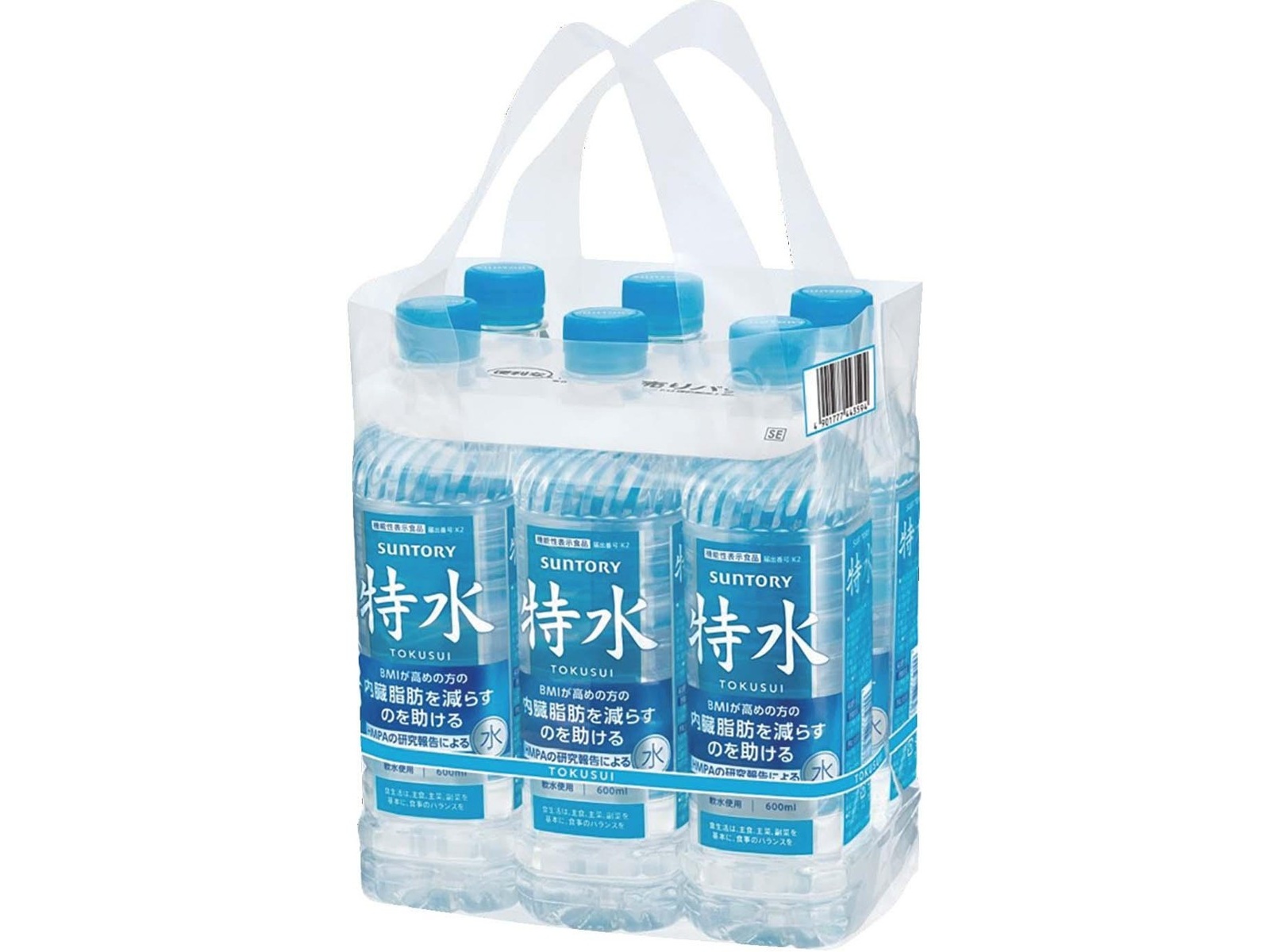 サントリー 特水 1袋(600ml×6本入) | コープこうべネット