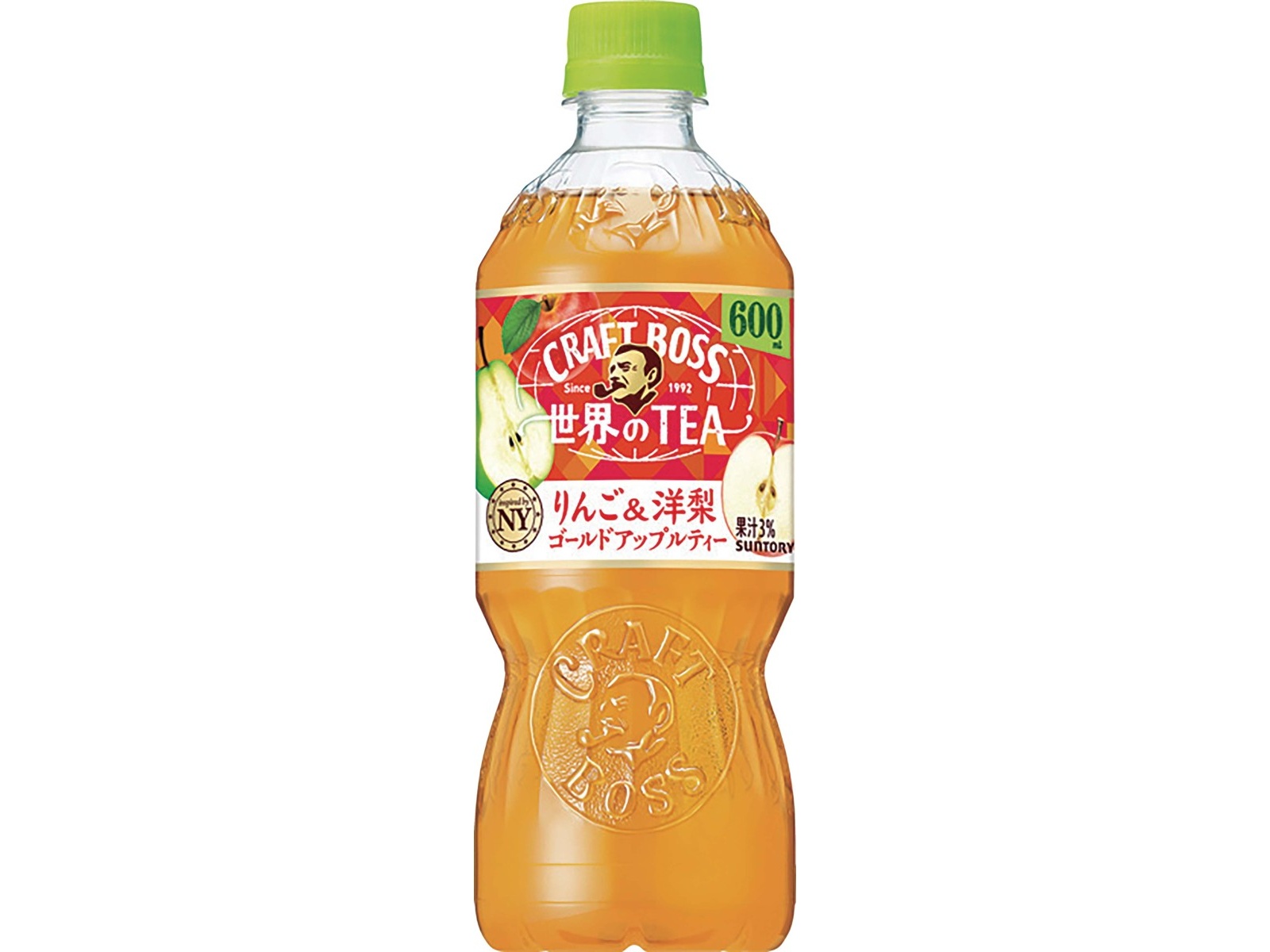【即日配送】ゴールドローズ サントリー クラフトボス 世界のTEA りんご＆洋梨 ゴールドアップル