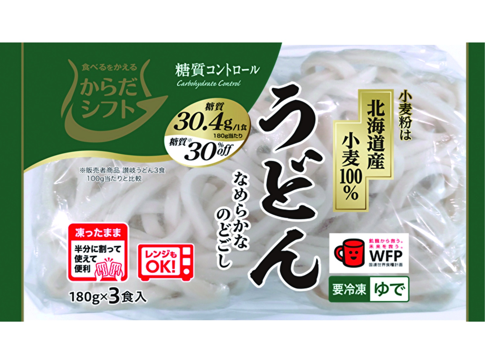 うどん 糖 質