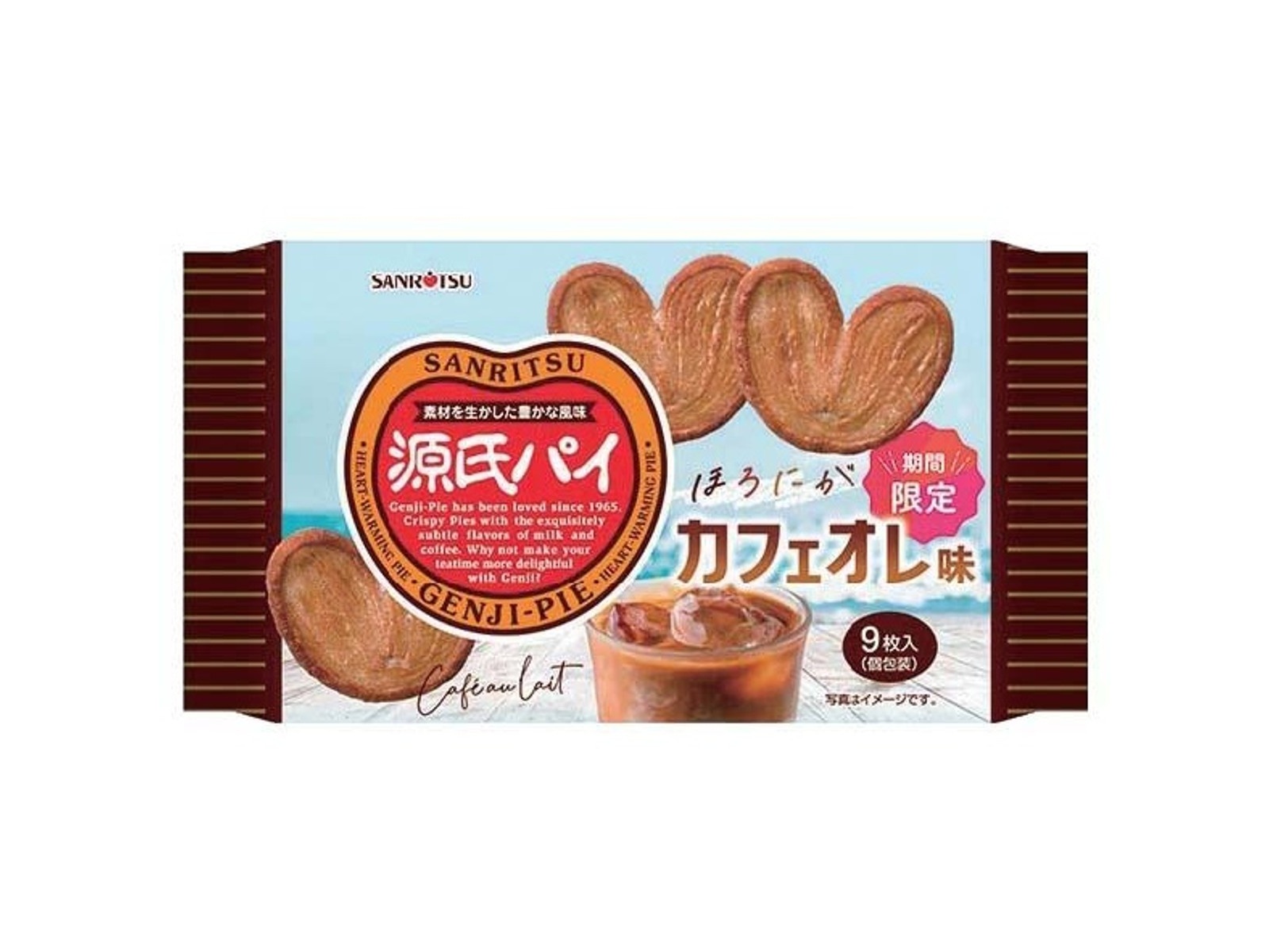 三立製菓 源氏パイほろにがカフェオレ味 9枚入 | コープこうべネット